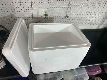 Photo of free Styrofoam cooler – large (Pound Ridge)