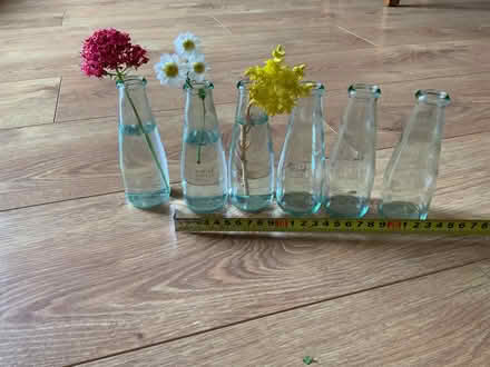 Photo of free Small glass bottles (Riseley, Bedford) #1