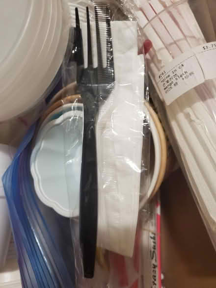 Photo of free Disposable cutlery etc (Saint Peters)