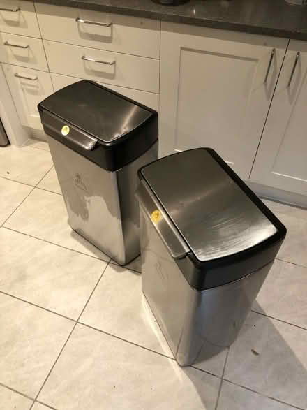 Photo of free Kitchen bins x 2 (High St Ken W8)