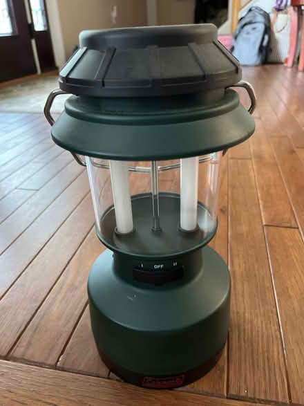 Photo of free Rechargeable lantern. Needs battery (Countryside)