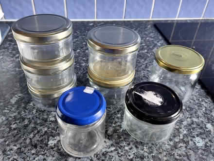 Photo of free Clean Glass Jars, various sizes (AB25) #1