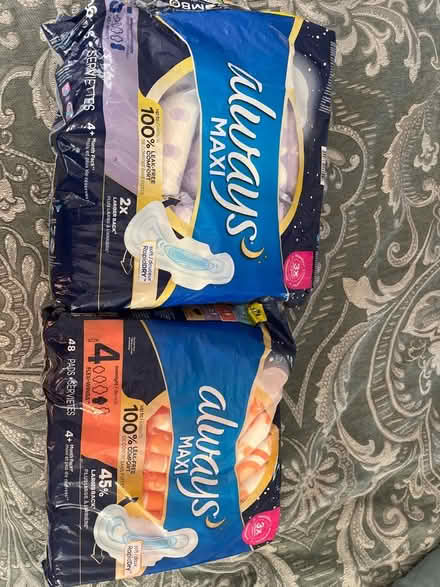 Photo of free Always maxi pads (East End Alameda)