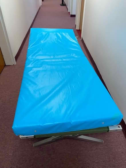 Photo of free Army Folding Cot/Pad (Revised) (South Old Town Alexandria)