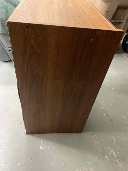 Photo of free Small Wooden Shelf Unit (Wooton High School) #3