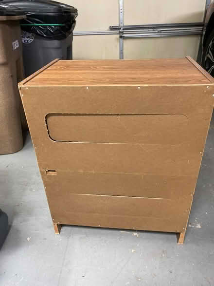 Photo of free Small Wooden Shelf Unit (Wooton High School) #2