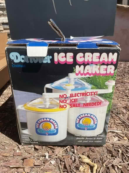 Photo of free Donvier ice cream maker (85/Saratoga Ave)
