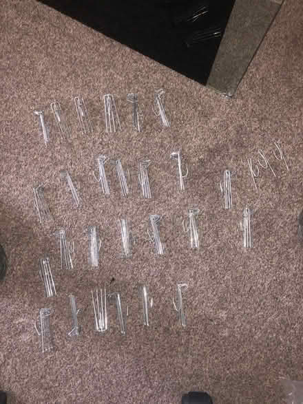 Photo of free 26 Curtain hooks (heavy curtains) (BN1) #1