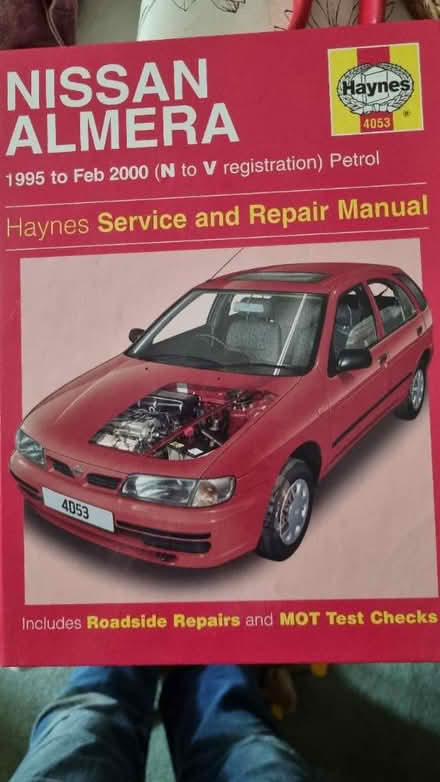 Photo of free Haynes manual - Almera (Upper Wellsway) #1