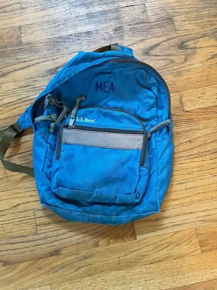 Photo of free LL Bean school backpack (Waltham near Belmont line)