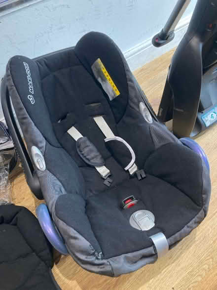 Photo of free Maxi-Cosi baby car seat for 0-18 months - universal fit (Banner Cross S11)