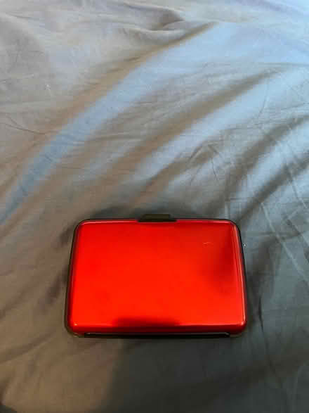 Photo of free Red hard case card holder (Mohegan Lake) #1