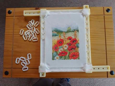 Photo of free Square 'hoop' for embroidery (adjustable) (Starkholmes DE4) #1