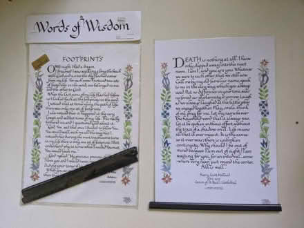 Photo of free Words of Wisdom posters (Banstead) #1