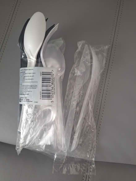 Photo of free Plastic cutlery - disposable type for picnics, etc (Newport Pagnell MK16) #1