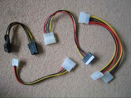 Photo of free Power and signal cables for hard disk drives (Upton Saint Leonards GL4) #2