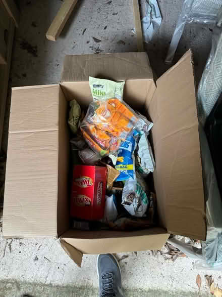 Photo of free Big box of crisps and choc (Harbourne)