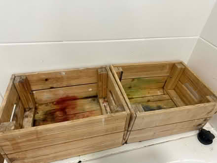 Photo of free Wooden boxes (Croydon)
