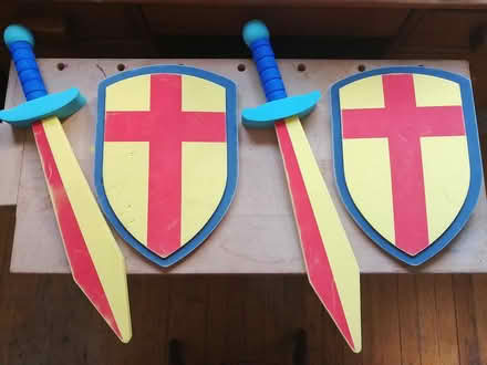 Photo of free Sword and Shield Sets (Old Ottawa East)