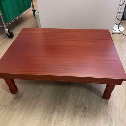 Photo of free Collapsible Japanesse Tea Table (Houston and 2nd Ave)
