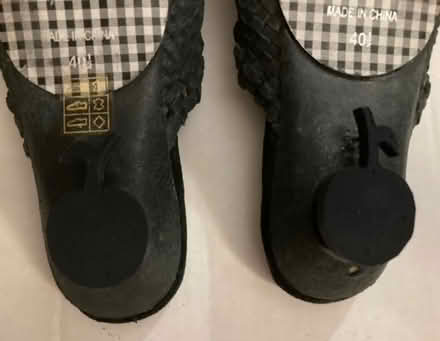 Photo of free Black Woven Sandals Sz 9/40.5 (Midtown East) #3
