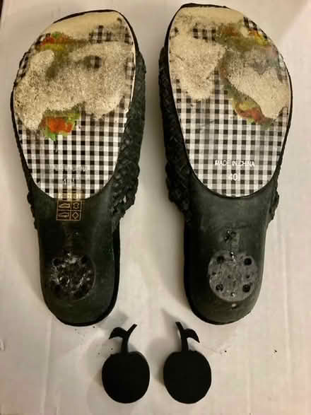 Photo of free Black Woven Sandals Sz 9/40.5 (Midtown East) #4