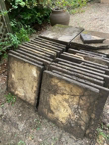 Photo of free Concrete flagstones (E9)