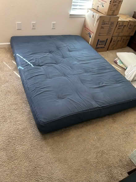 Photo of free Queen futon plus mattress (Goose creek, SC)