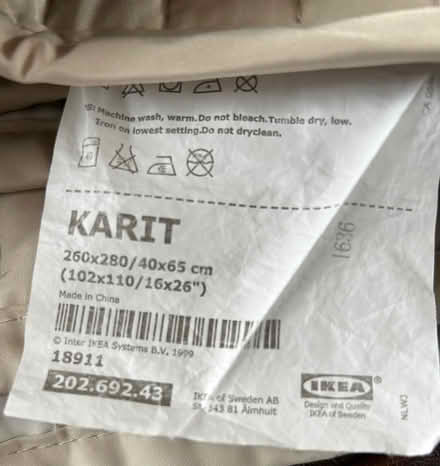 Photo of free Two large IKEA bedspreads/throws (Dun Laoghaire/Ballybrack)