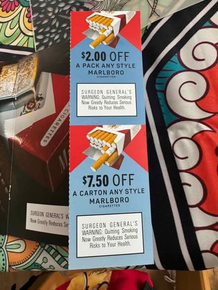 Photo of free Marlboro coupons (Renton Hill)