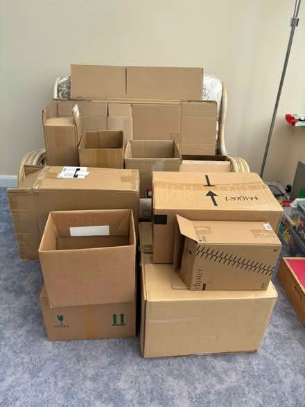 Photo of free Cardboard boxes (Biggleswade SG18)