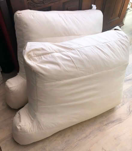 Photo of free Sofa cushions (Moss Side PR26) #3