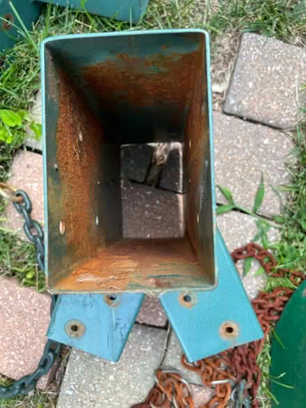 Photo of free A-frame swingset beam/parts (Southwest St Louis County)