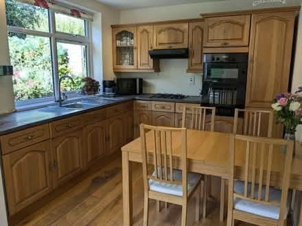 Photo of free Kitchen cupboards - solid oak (Menston LS29)