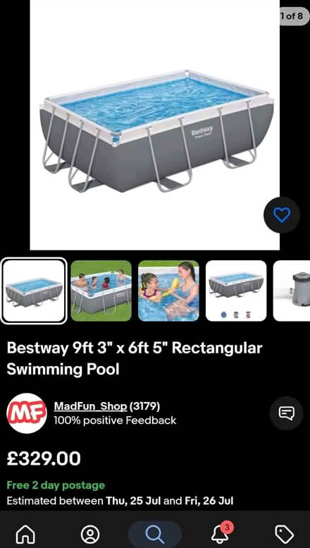 Photo of free Bestway Swimming Pool (S7 Nether Edge)