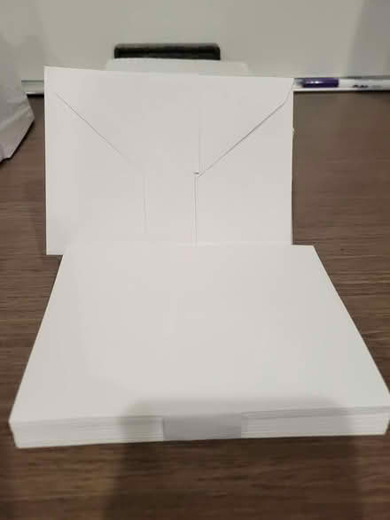 Photo of free 4x5.5 white envelopes (W Groton (Townsend Rd))