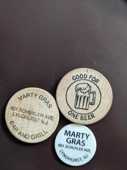 Photo of free beer tokens (07075 - Wood Ridge)