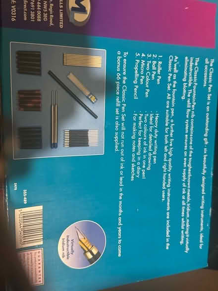 Photo of free Classic Pen Set (EH7 leith)