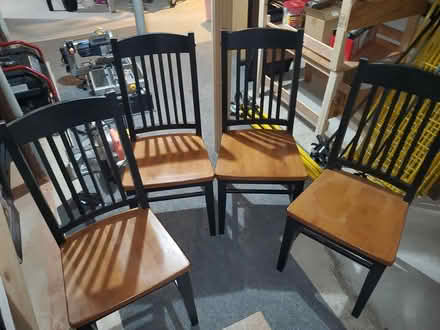 Photo of free Dining table chairs (08807)
