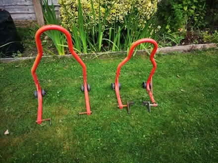 Photo of free Motorcycle Paddock Stands (Moreton CH46)