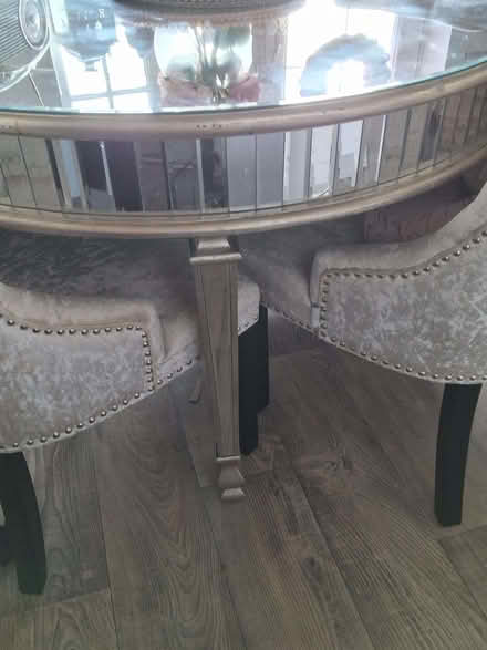 Photo of free Mirrored Dining Table (Chapel Hillock PR7)