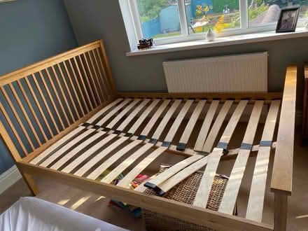 Photo of free Double bed for repair/parts/wood (Ormesby TS7)