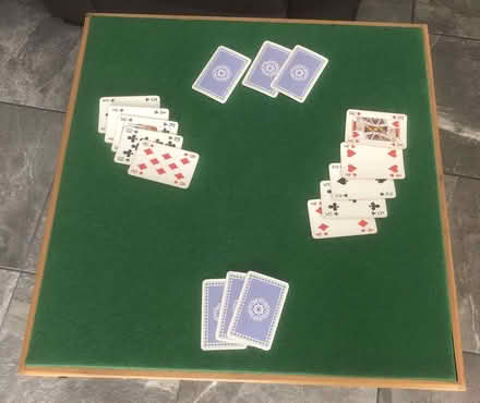 Photo of free Classic fold-away card table (Whitnash CV34)