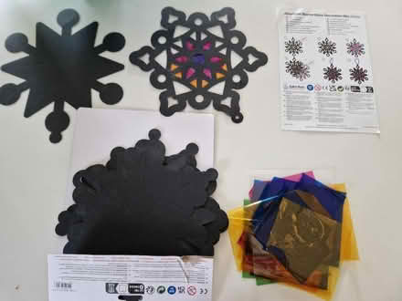 Photo of free Snowflake decoration kit (Cambridge CB1 (coleridge))