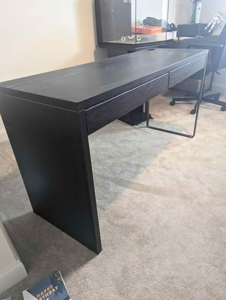 Photo of free Black IKEA 'micke' desk (Durham DH1) #1