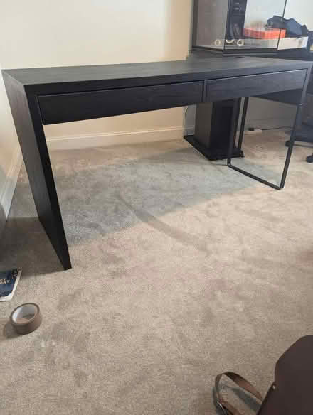 Photo of free Black IKEA 'micke' desk (Durham DH1) #2