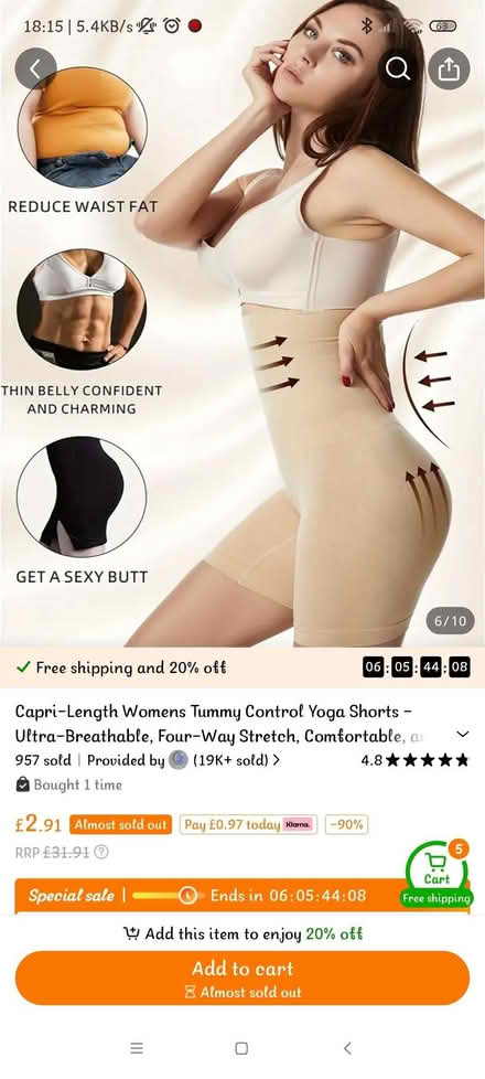 Photo of free Women Plus Compression panties High Waist (Burbage LE10) #1