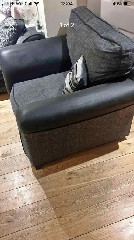 Photo of free Grey Comfortable Armchair (Buxton Central SK17)