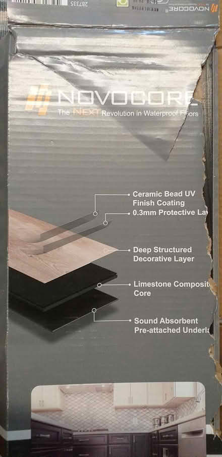 Photo of free Rigid vinyl plank flooring (Robinswood Hill, Gloucester) #4