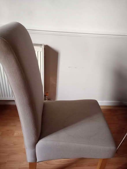 Photo of free Single beige dining chair (West Croydon CR0)